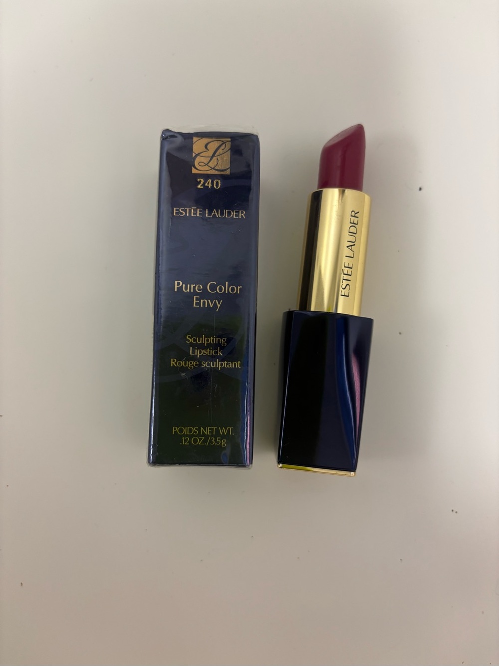 Estee Lauder Pure Color Envy Sculpting Lipstick - 240 Tumultuous Pink, New